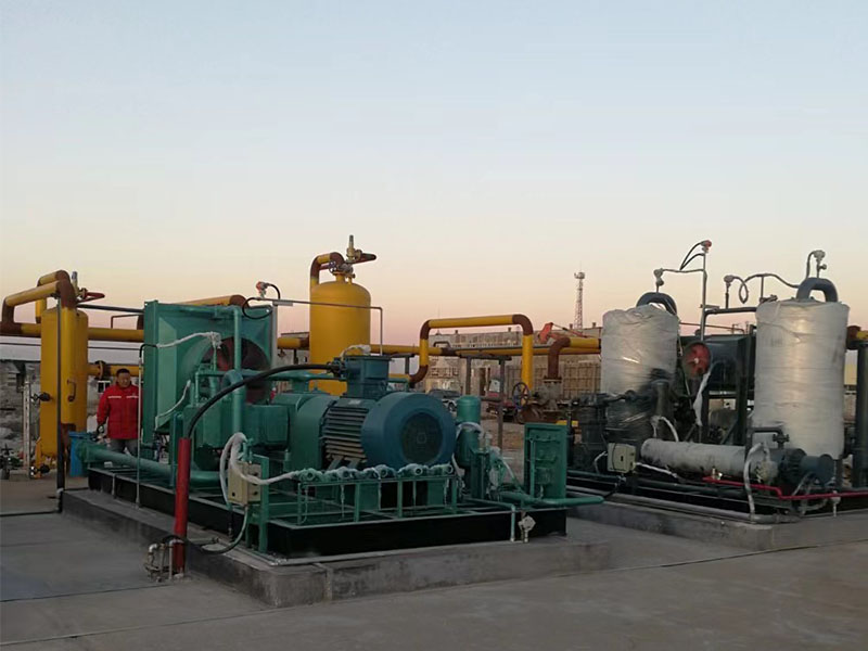 天然氣壓縮機(jī)安裝實(shí)用現(xiàn)場